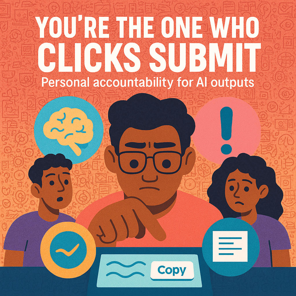 You’re The One Who Clicks Submit